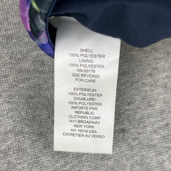 Elie Elie Tahari Skirt Small Tropical Floral Print Tiered Midi Pleated Flounce - Picture 11 of 15